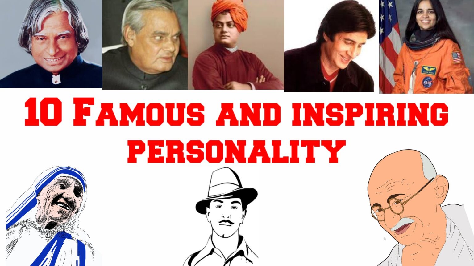 10 Famous And Inspiring Personality Of India Great Personality
